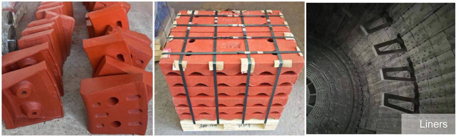 Футеровки мельницы