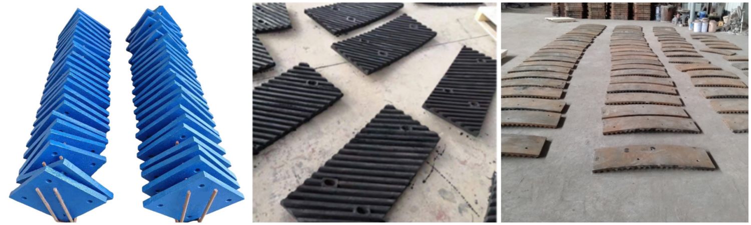 Футеровка дробилок